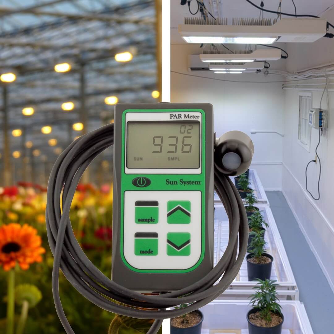 Sun System PAR meter for accurate PPFD measurements